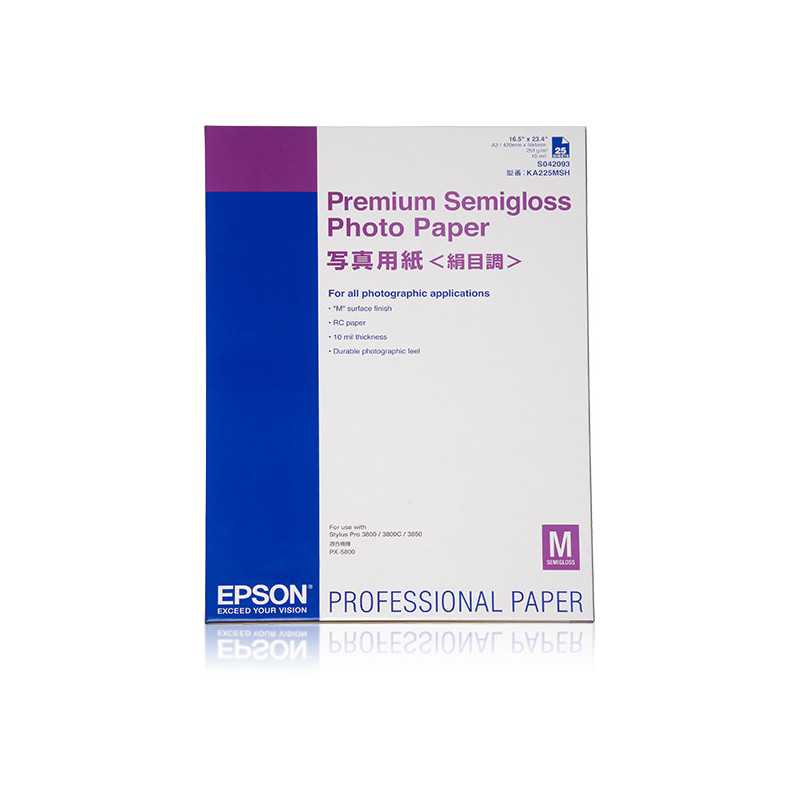 Epson Premium Semigloss Photo Paper C13S042093