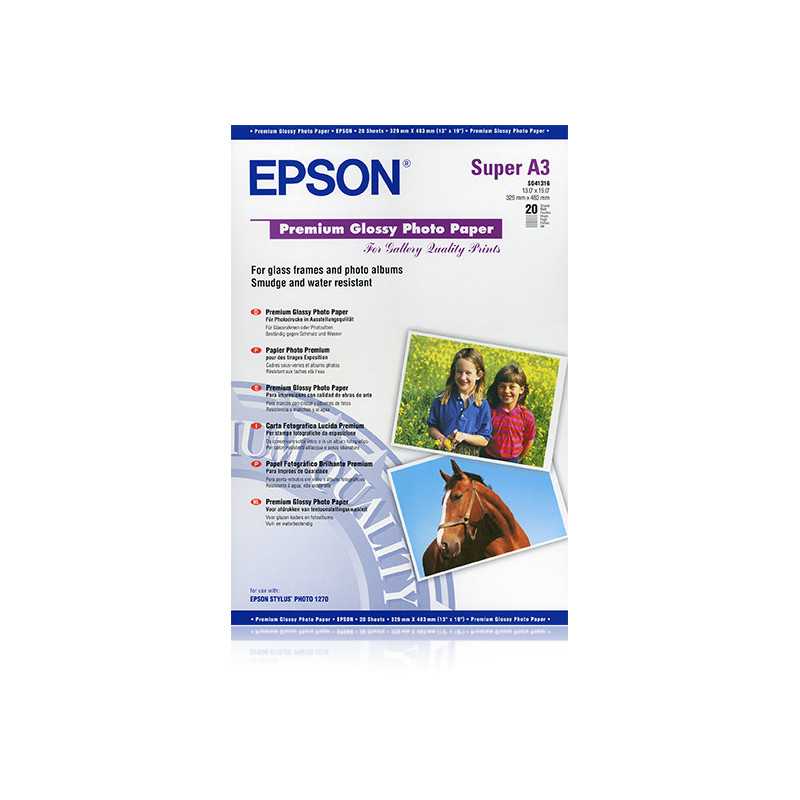 Epson Carta fotografica lucida Premium C13S041316