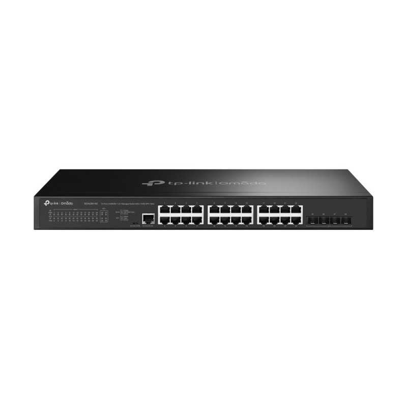 TP-Link Omada SG3428X-M2 switch di rete Gestito L2+ 2.5G Ethernet (100/1000/2500) 1U Nero TP-Link Omada SG3428X-M2 switch di rete Gestito L2+ 2.5G Ethernet (100/1000/2500) 1U Nero