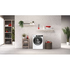Hoover H-WASH&DRY 500 HDE 5106AMBS 1-S lavasciuga Libera installazione Caricamento frontale Bianco D