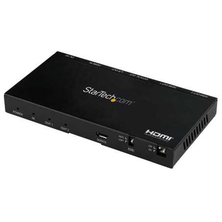 StarTech.com Sdoppiatore Splitter HDMI a 2 porte - 4K 60Hz con scaler video incorporato ST122HD20S