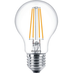Philips Lampadina trasparente a filamento 60 W A60 E27