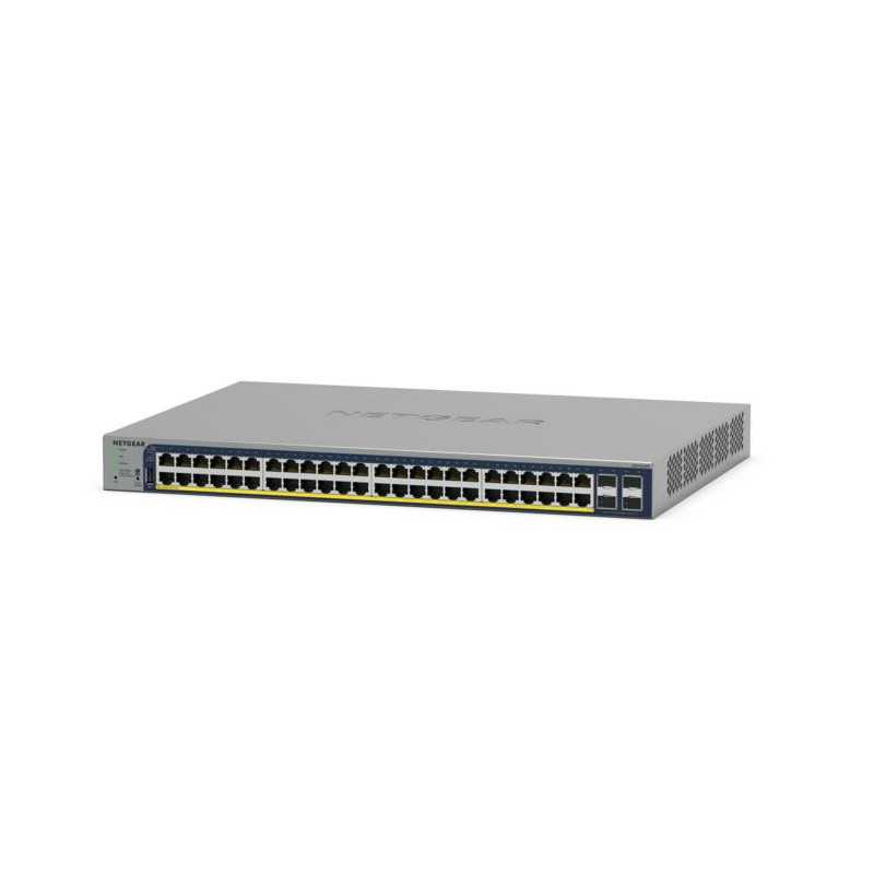 NETGEAR GS728TP Gestito L2/L3/L4 Gigabit Ethernet (10/100/1000) Supporto Power over Ethernet (PoE) Grigio GS728TP-300EUS NETGEAR GS728TP Gestito L2/L3/L4 Gigabit Ethernet (10/100/1000) Supporto Power over Ethernet (PoE) Grigio GS728TP-300EUS