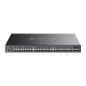 TP-Link Omada SG3452XMPP switch di rete Gestito L2+ Gigabit Ethernet (10/100/1000) Supporto Power over Ethernet (PoE) 1U Nero TP-Link Omada SG3452XMPP switch di rete Gestito L2+ Gigabit Ethernet (10/100/1000) Supporto Power over Ethernet (PoE) 1U Nero