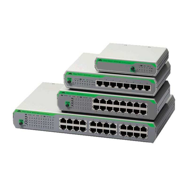 Allied Telesis AT-FS710/8-50 Non gestito Fast Ethernet (10/100) Grigio Allied Telesis AT-FS710/8-50 Non gestito Fast Ethernet (10/100) Grigio