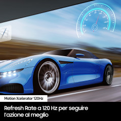 Samsung TV Crystal UHD 4K 98” UE98DU9070UXZT Smart TV Wi-Fi Graphite Black 2024, Processore Crystal 4K, 4K Upscaling, Slim