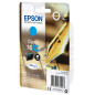 Epson Pen and crossword Cartuccia Penna e cruciverba Ciano Inchiostri DURABrite Ultra 16XL C13T16324012