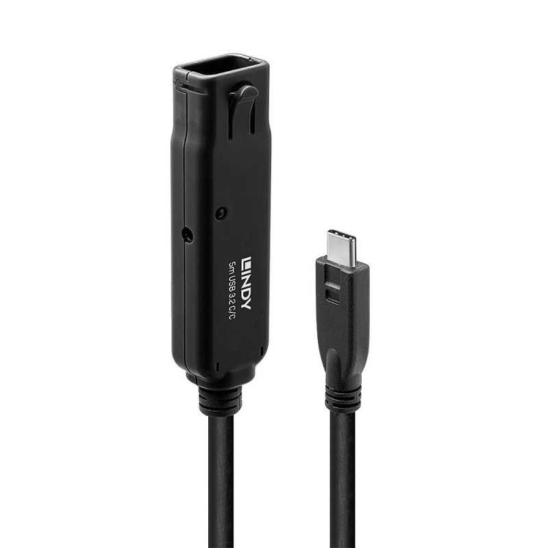 Lindy 43405 cavo USB USB 3.2 Gen 2 (3.1 Gen 2) 5 m USB C Nero