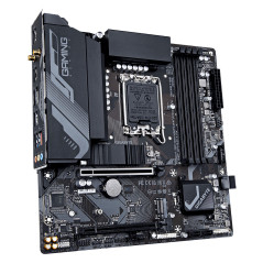 GIGABYTE B760M Gaming X AX Scheda madre - Supporta CPU Intel Core 14ª generazione, VRM a 8+1+1 fasi, fino a 7600 MHz DDR5,