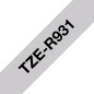 Brother TZE-R931 nastro per etichettatrice Nero su argento Brother TZE-R931 nastro per etichettatrice Nero su argento