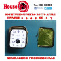 Cambio Sostituzione display vetro touch apple watch serie 1 2 3 4 5 6 SE 7 8
