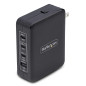 StarTech.com Caricatore USB-C da parete da 140W, 3x USB-C/1x USB-A, adattatore di alimentazione internazionale PD 3.1 GaN per