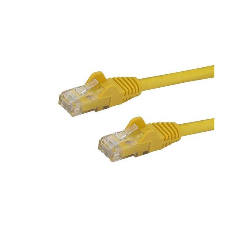 StarTech.com Cavo di rete Cat 6 - Cavo Patch Ethernet RJ45 UTP giallo antigroviglio -2m StarTech.com Cavo di rete Cat 6 - Cavo Patch Ethernet RJ45 UTP giallo antigroviglio -2m