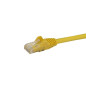 StarTech.com Cavo di rete Cat 6 - Cavo Patch Ethernet RJ45 UTP giallo antigroviglio -2m StarTech.com Cavo di rete Cat 6 - Cavo Patch Ethernet RJ45 UTP giallo antigroviglio -2m
