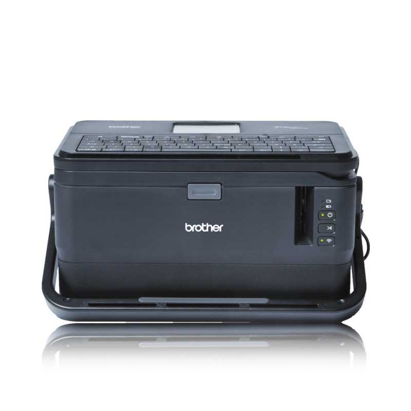 Brother PT-D800W stampante per etichette (CD) Trasferimento termico 360 x 360 DPI 60 mm/s Con cavo e senza cavo TZe Wi-Fi QWERTY Brother PT-D800W stampante per etichette (CD) Trasferimento termico 360 x 360 DPI 60 mm/s Con cavo e senza cavo TZe Wi-Fi QWERTY