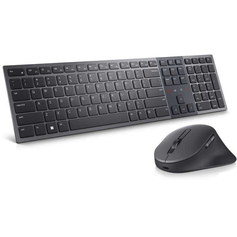 DELL KM900 tastiera Mouse incluso Ufficio RF senza fili + Bluetooth QWERTY US International Grafite DELL KM900 tastiera Mouse incluso Ufficio RF senza fili + Bluetooth QWERTY US International Grafite