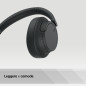 Sony WH-CH720N Cuffie Bluetooth wireless con cancellazione del rumore - Durata della batteria fino a 35 ore e rica WHCH720NB.CE7