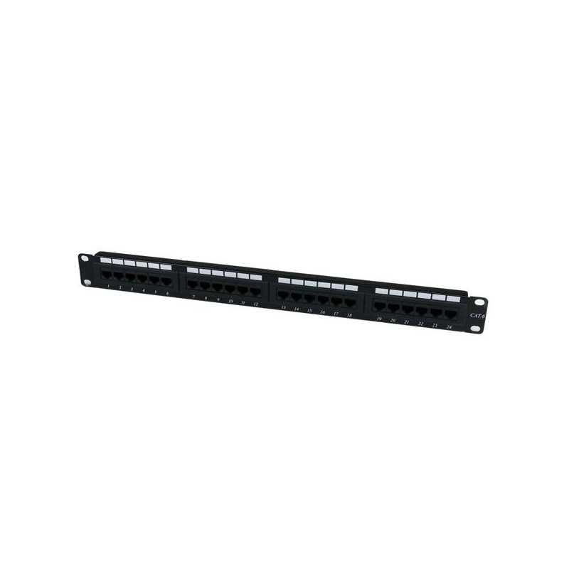 StarTech.com Patch Panel Cat 6 a 24 porte 1U - Pannello di cablaggio per rete Cat6 C6PANEL24