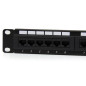 StarTech.com Patch Panel Cat 6 a 24 porte 1U - Pannello di cablaggio per rete Cat6 C6PANEL24