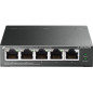 TP-Link TLSG105MPE switch di rete L2 Gigabit Ethernet (10/100/1000) Supporto Power over Ethernet (PoE) Nero TP-Link TLSG105MPE switch di rete L2 Gigabit Ethernet (10/100/1000) Supporto Power over Ethernet (PoE) Nero