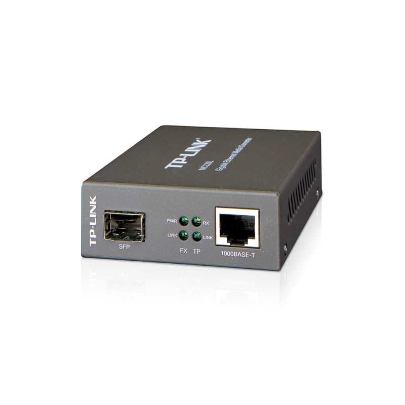 TP-Link Media Converter Gigabit Ethernet (LC,multi/single-mode) MC220L