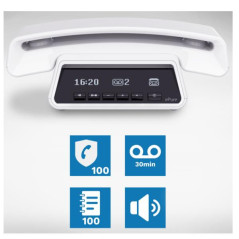 ALCATEL ePure Premium - Telefono fisso cordless