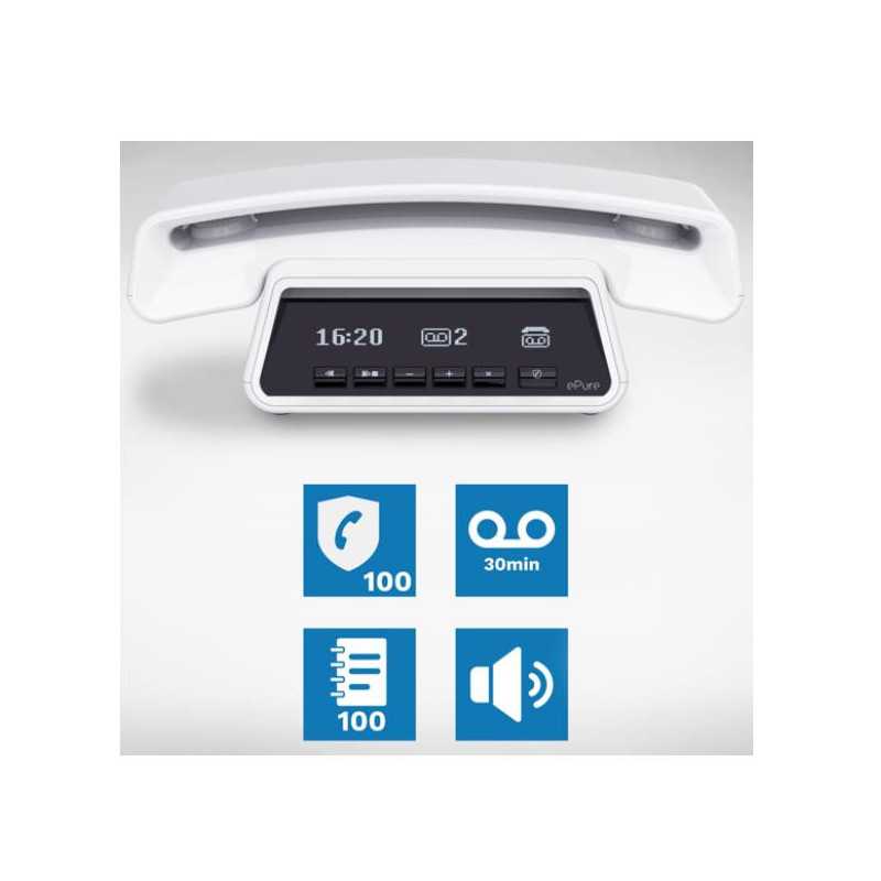 ALCATEL ePure Premium - Telefono fisso cordless ALCATEL ePure Premium - Telefono fisso cordless