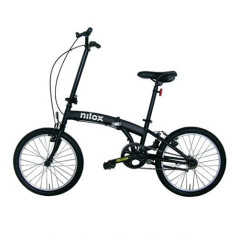 Nilox X0 Bicicletta da città Acciaio Nero