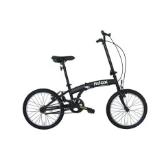 Nilox X0 Bicicletta da città Acciaio Nero