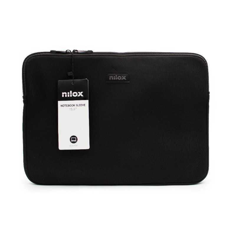 Nilox NXF1501 borsa per laptop 39,6 cm (15.6") Custodia a tasca Nero