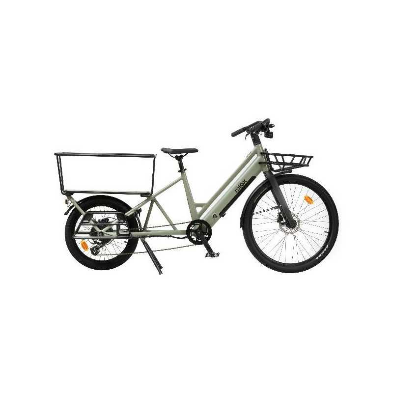 Nilox Cargo eBike C3 Nero, Verde Alluminio 69,8 cm (27.5") 24 kg