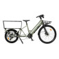 Nilox Cargo eBike C3 Nero, Verde Alluminio 69,8 cm (27.5") 24 kg