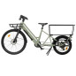 Nilox Cargo eBike C3 Nero, Verde Alluminio 69,8 cm (27.5") 24 kg