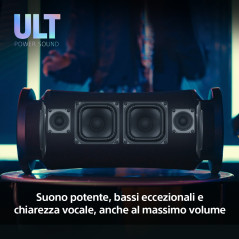 Sony ULT FIELD 7 - Speaker portatile wireless Bluetooth con ULT POWER SOUND, Ultimate Deep BASS, X Balanced Speaker, batteria