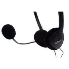 Nilox CHAT LIVE 2 Cuffie In-ear Musica e Chiamate Nero