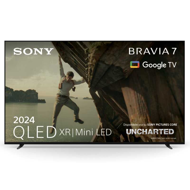 Sony BRAVIA 7 QLED (XR l Mini LED) 75 pollici 4K HDR Google Smart TV (2024) | Gaming menu per PlayStation 5, IMAX Enhanced, Sony BRAVIA 7 QLED (XR l Mini LED) 75 pollici 4K HDR Google Smart TV (2024) | Gaming menu per PlayStation 5, IMAX Enhanced,