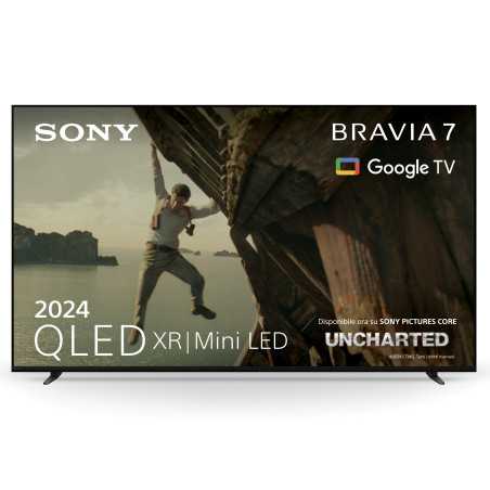 Sony BRAVIA 7 QLED (XR l Mini LED) 75 pollici 4K HDR Google Smart TV (2024) | Gaming menu per PlayStation 5, IMAX Enhanced,
