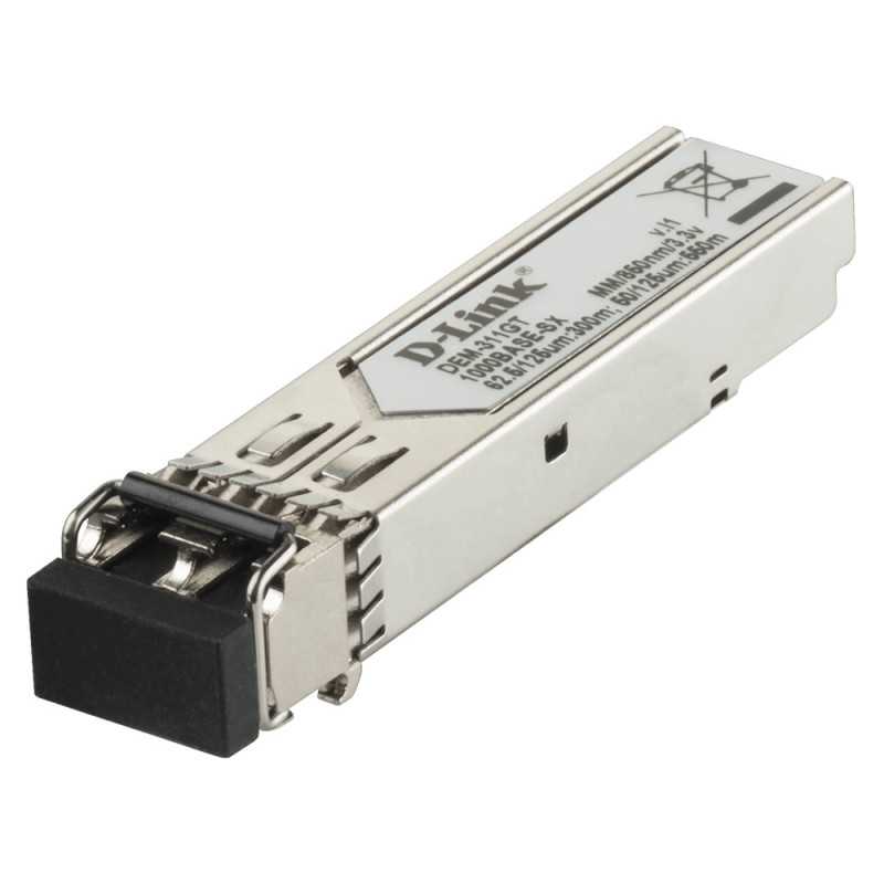 D-Link DEM-311GT modulo del ricetrasmettitore di rete Fibra ottica 1000 Mbit/s SFP 850 nm DEM-311GT/10 D-Link DEM-311GT modulo del ricetrasmettitore di rete Fibra ottica 1000 Mbit/s SFP 850 nm DEM-311GT/10