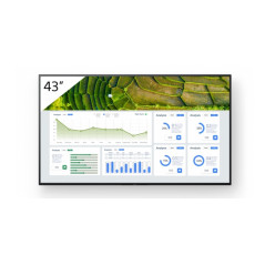 Sony FW-43BZ30L visualizzatore di messaggi Pannello piatto per segnaletica digitale 109,2 cm (43") LCD Wi-Fi 440 cd m² 4K Ultra