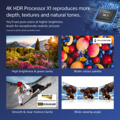 Sony FW-75BZ40L visualizzatore di messaggi Pannello piatto per segnaletica digitale 190,5 cm (75") LCD Wi-Fi 700 cd/m² 4K Ultra