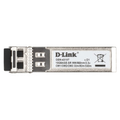D-Link DEM-431XT modulo del ricetrasmettitore di rete Fibra ottica 10000 Mbit s SFP+
