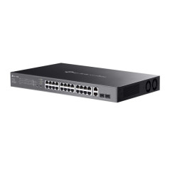 TP-Link Omada ES228GMP switch di rete Gestito L2 Gigabit Ethernet (10 100 1000) Supporto Power over Ethernet (PoE) Nero
