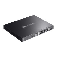 TP-Link Omada ES228GMP switch di rete Gestito L2 Gigabit Ethernet (10 100 1000) Supporto Power over Ethernet (PoE) Nero