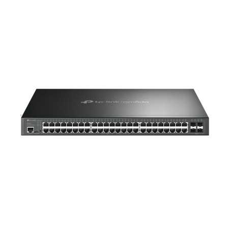TP-Link Omada SG3452P switch di rete Gestito L2/L3 Gigabit Ethernet (10/100/1000) Supporto Power over Ethernet (PoE) 1U Nero