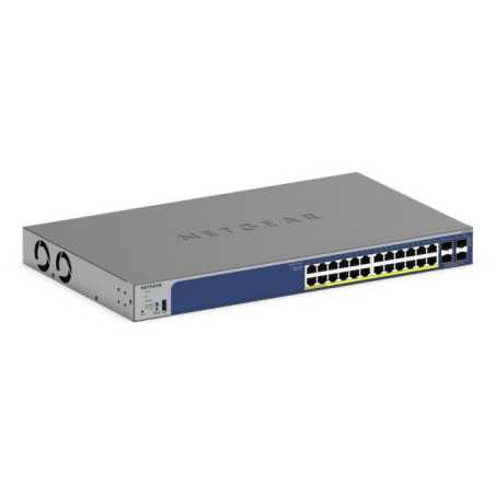 NETGEAR GS728TXP L2/L3 10G Ethernet (100/1000/10000) Supporto Power over Ethernet (PoE) Nero GS728TXP-300EUS