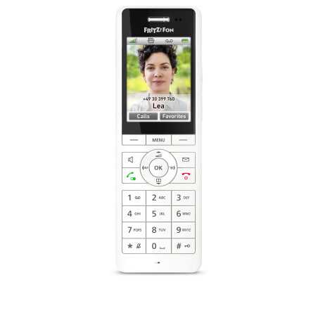 FRITZ!Fon X6 Telefono DECT Identificatore di chiamata Bianco
