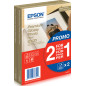 Epson Premium Glossy Photo Paper - 10x15cm - 2x 40 Fogli C13S042167 Epson Premium Glossy Photo Paper - 10x15cm - 2x 40 Fogli C13S042167