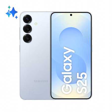 Samsung Galaxy S25 Smartphone AI, Display 6.2'' FHD+ Dynamic AMOLED 2X, Fotocamera 50MP, RAM 12GB, 256GB, 4.000 m SM-S931BLBGEUE