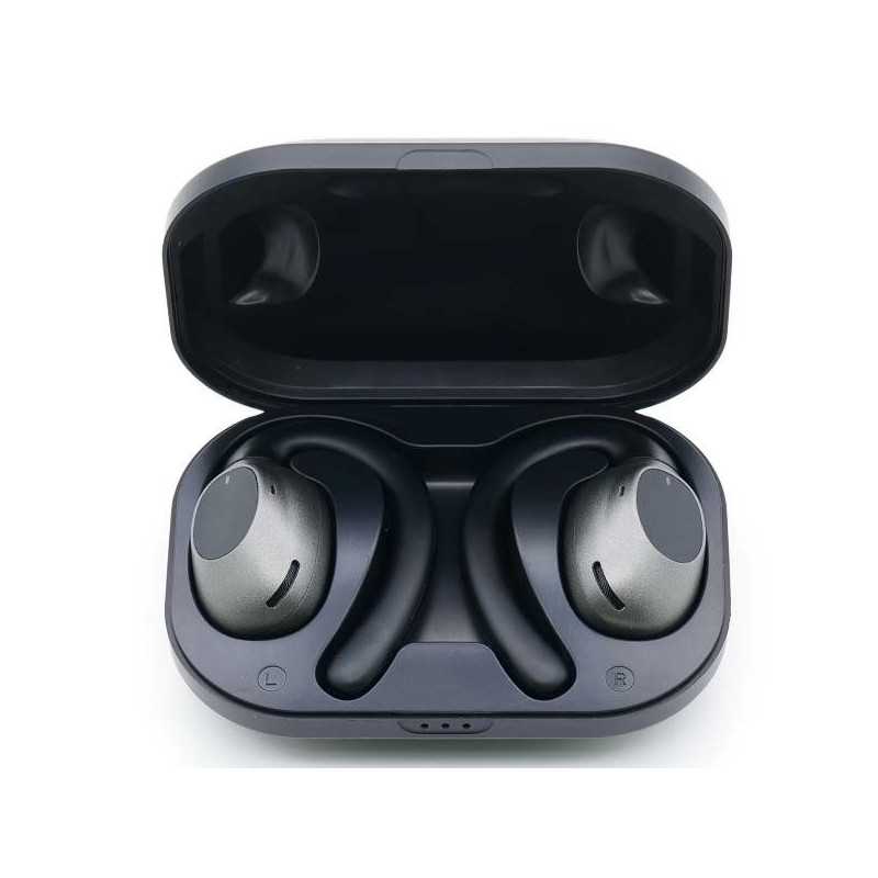 Nilox NXTWRUNBEATOR cuffia e auricolare Wireless In-ear Musica e Chiamate Bluetooth Nero, Argento