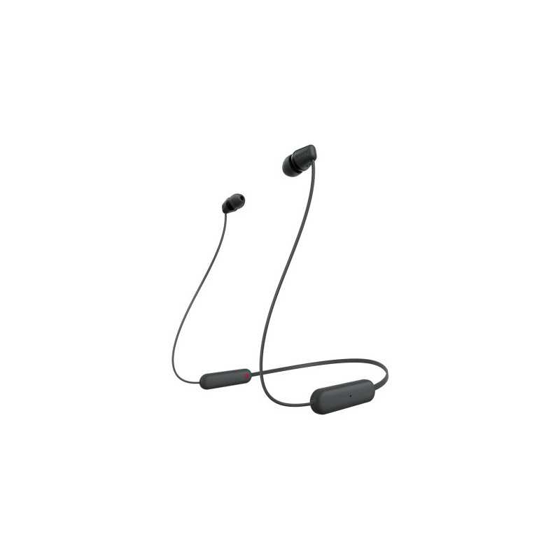 Sony WI-C100 Auricolare Wireless In-ear Musica e Chiamate Bluetooth Nero Sony WI-C100 Auricolare Wireless In-ear Musica e Chiamate Bluetooth Nero